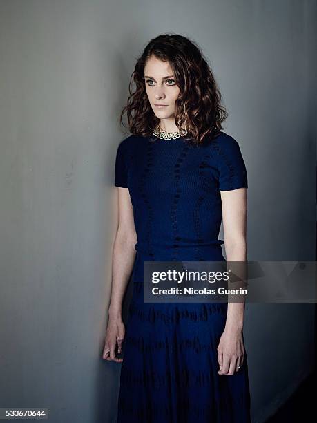 Actress Ariane Labed is photographed for Self Assignment on May 18, 2016 in Cannes, France.