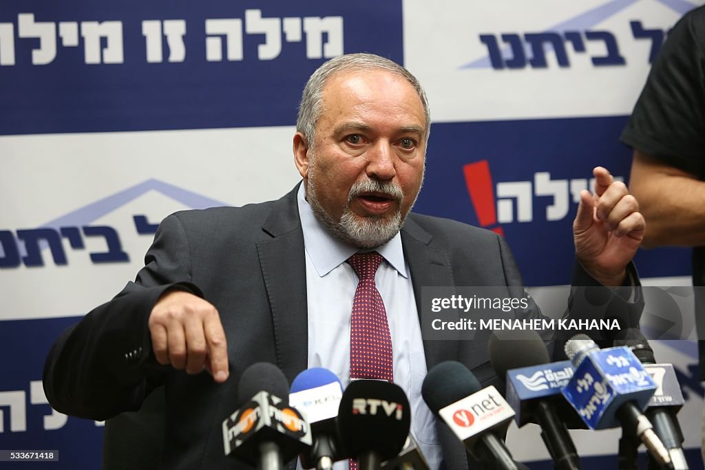 ISRAEL-POLITICS-GOVERNMENT-LIEBERMAN