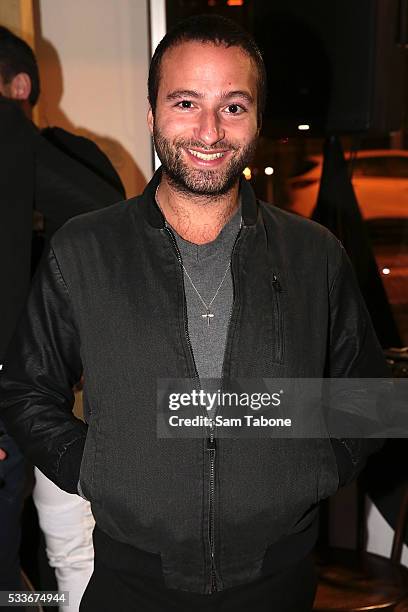 Harry T attends the Eat'aliano by Pino Italian Feast launch on May 23, 2016 in Melbourne, Australia.