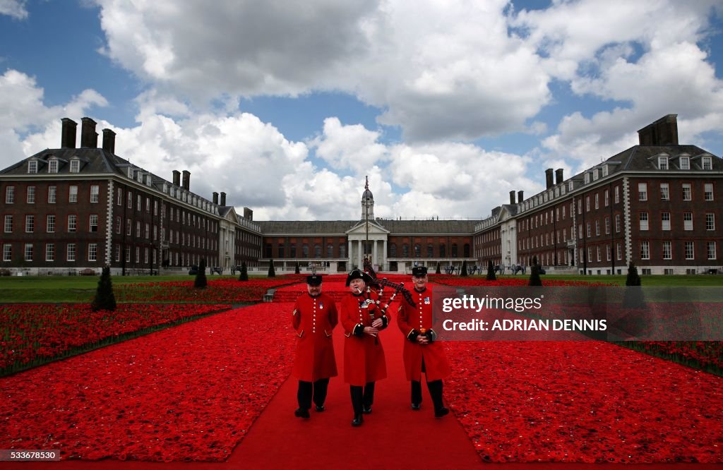 TOPSHOT-BRITAIN-ENTERTAINMENT-CHELSEA FLOWER SHOW