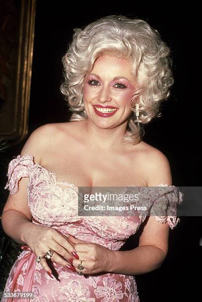 Dolly Parton circa 1981 in New York City.