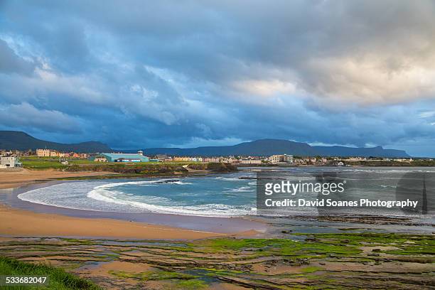 bundoran beach - county donegal stock pictures, royalty-free photos & images