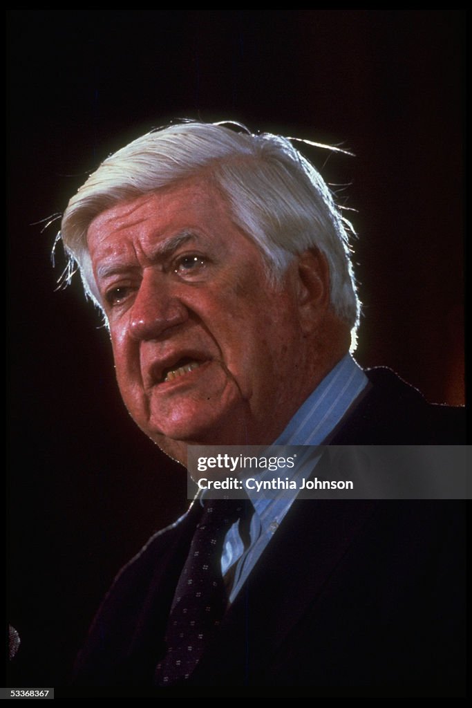 Retired Congressman Thomas P. "Tip" O'Neill (no ca