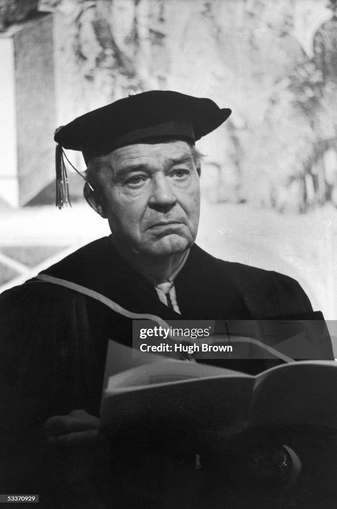Gunnar Myrdal, Nobel Prize winner in Economics, we