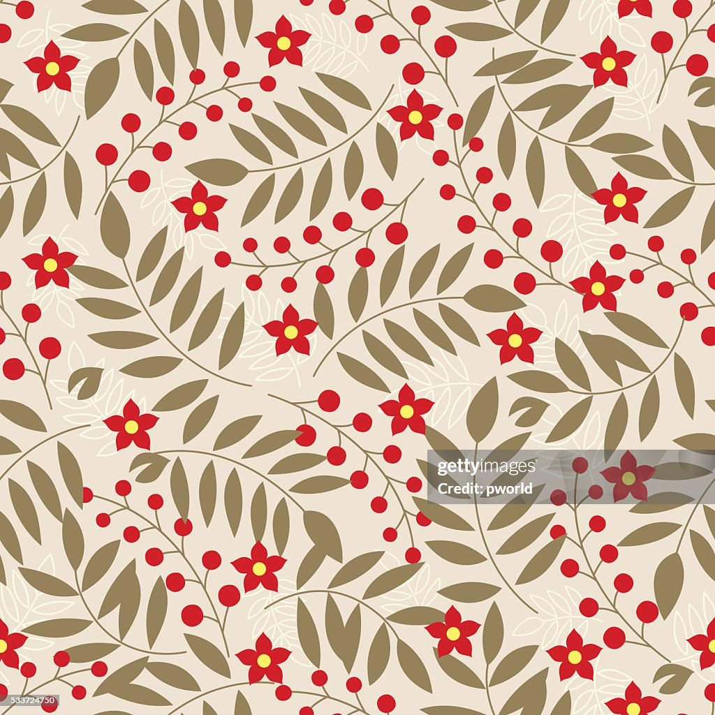 Floral pattern .
