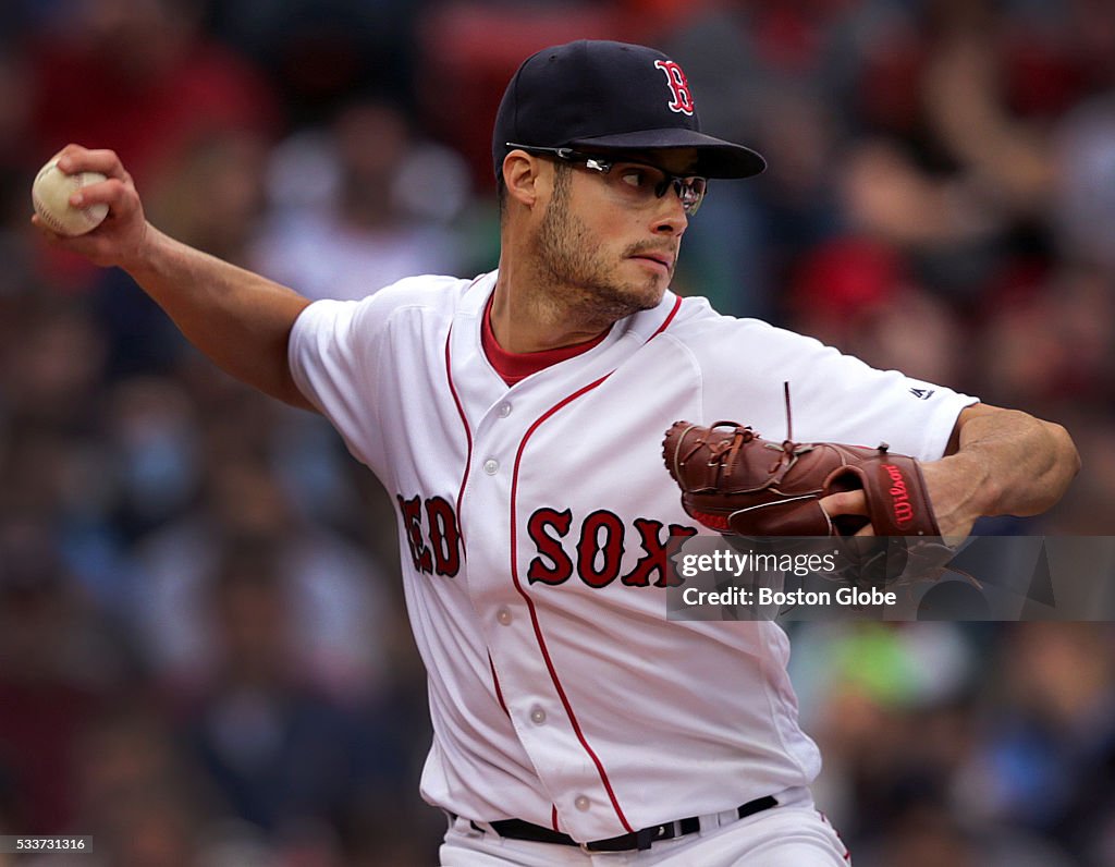 Cleveland Indians Vs. Boston Red Sox At Fenway Park