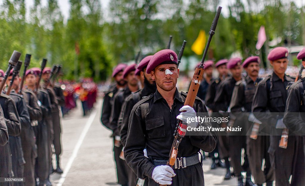 Jammu and Kashmir Police Passing Out Parade Held