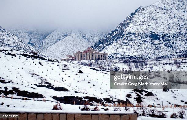 This palace in northern Iraq, built by Saddam Hussein but now controlled by Iraqi Kurds, is said to be new CIA HQ for operations in case of renewed...