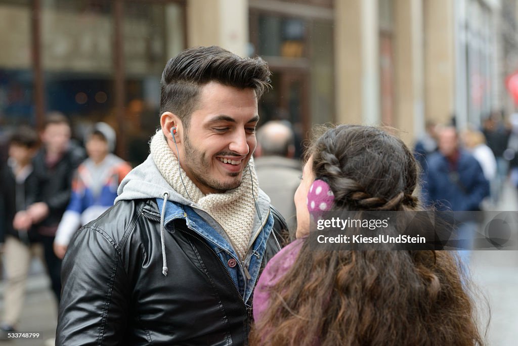 Couple in Istanbul