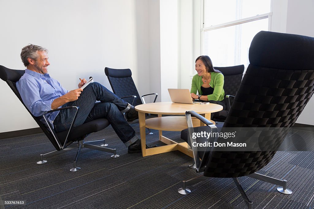 Business people working together in office