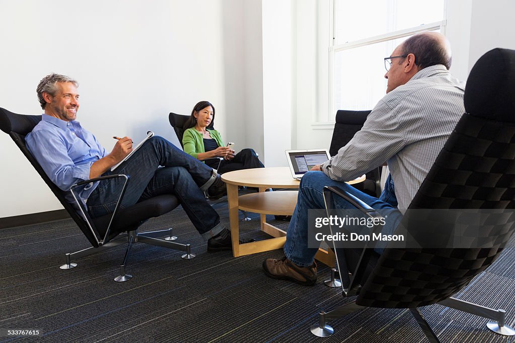 Business people working together in office