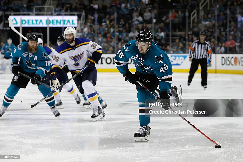 St Louis Blues v San Jose Sharks - Game Four