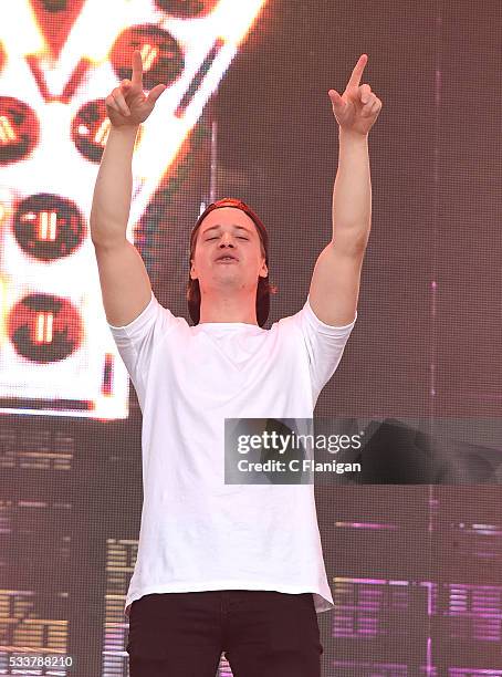 Producer KYGO performs on stage at KIIS FM's Wango Tango 2016 at StubHub Center on May 14, 2016 in Carson, California.