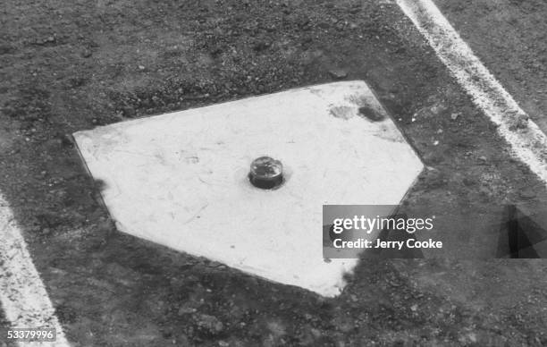 View of home plate.