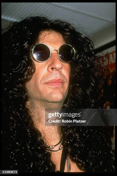 Morning radio talk-show host Howard Stern.