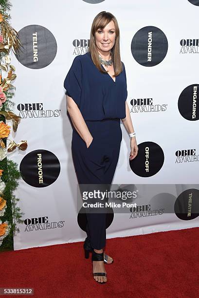 Actress Elizabeth Marvel attends the 61st Annual Obie Awards at Webster Hall on May 23, 2016 in New York City.