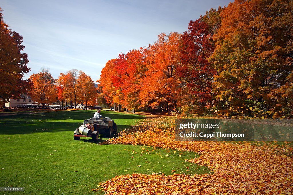 Leaf Blower Action On A Golf Course High Res Stock Photo Getty Images Leaf Blower Action On A Golf Course High Res Stock Photo Getty Images