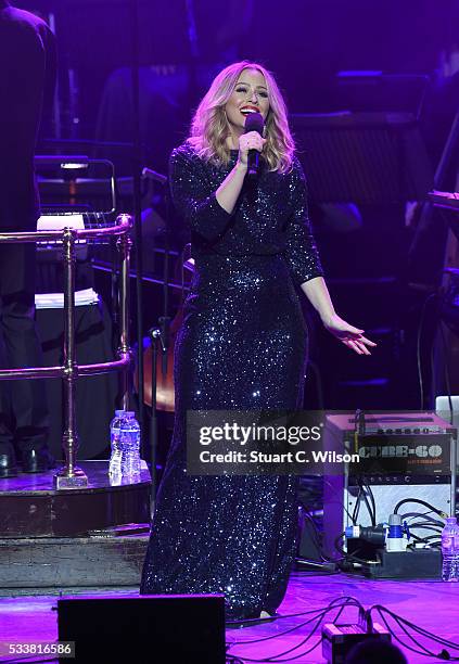 Kimberley Walsh performs at Magic Radio's Magic of the Musicals at Royal Albert Hall on May 23, 2016 in London, England.