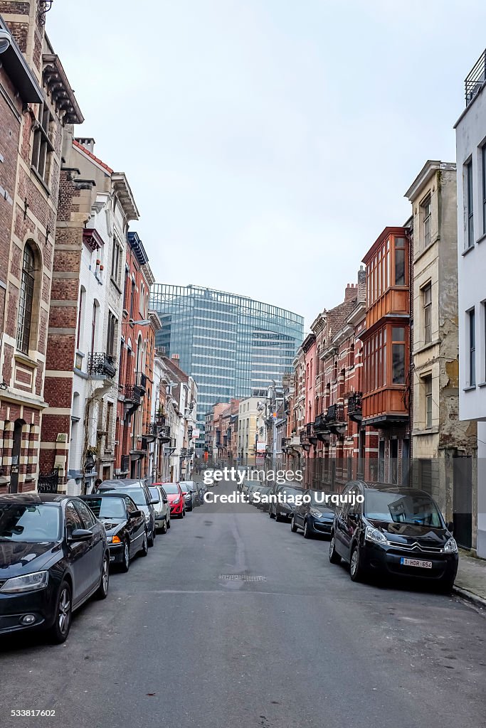 Street around the European Commission