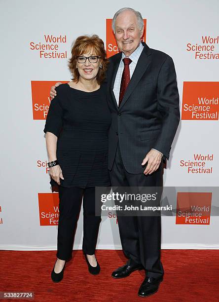 Joy Behar and Alan Alda attend The World Science Festival 2016 Gala at Jazz at Lincoln Center on May 23, 2016 in New York City.