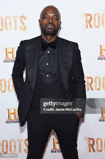 Chris Obi attends the "Roots" night one screening at Alice Tully Hall, Lincoln Center on May 23, 2016 in New York City.