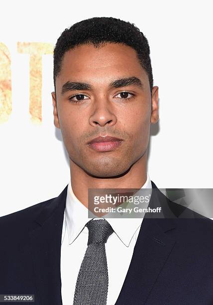 Actor Regé-Jean Page attends the "Roots" night one screening at Alice Tully Hall, Lincoln Center on May 23, 2016 in New York City.
