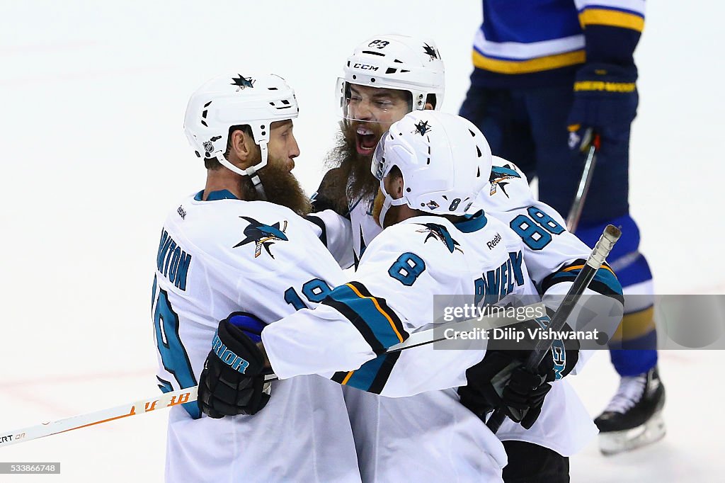 San Jose Sharks v St Louis Blues - Game Five