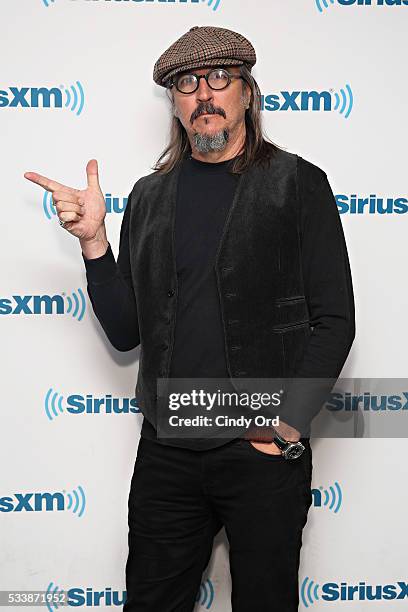 Musician Les Claypool visits the SiriusXM Studio on May 23, 2016 in New York City.