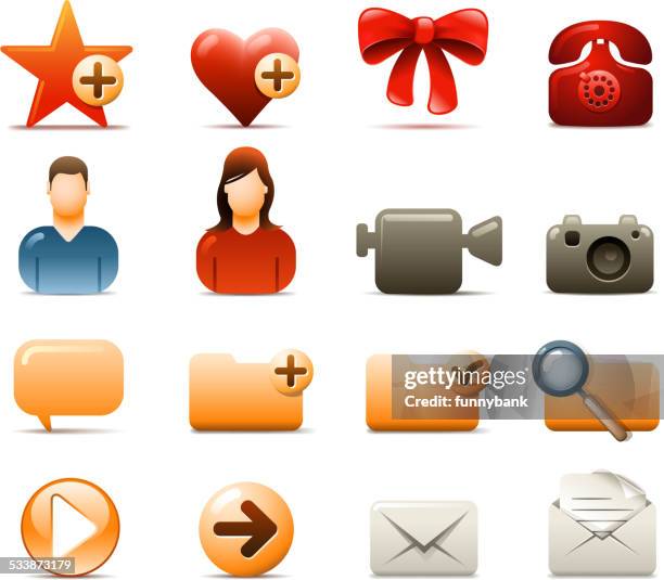 celebration icons - female film director stock illustrations