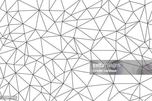 abstrakte polygonal hintergrund - kreuz form stock-grafiken, -clipart, -cartoons und -symbole