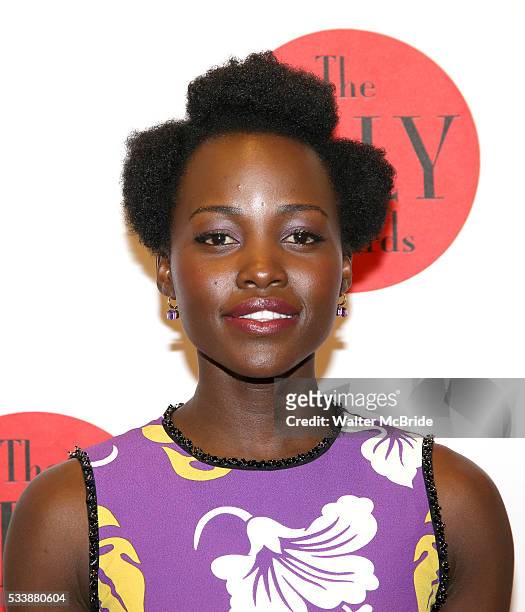 Lupita Nyong'o attends The 7th Annual Lilly Awards at Signature Theatre on May 23, 2016 in New York City.