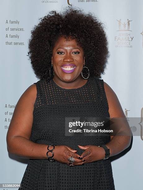 Sheryl Underwood attends the Jewish Family Service of Los Angeles 23rd Annual Gala Dinner at The Beverly Hilton Hotel on May 23, 2016 in Beverly...