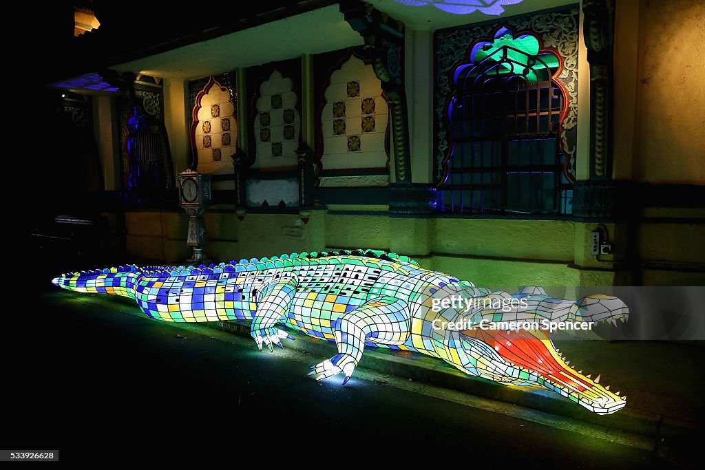 Giant Animal Lanterns Light Up Taronga Zoo For Vivid Sydney