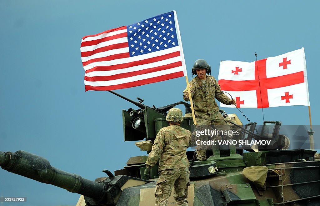 GEORGIA-US-UK-NATO-MILITARY-EXERCISE