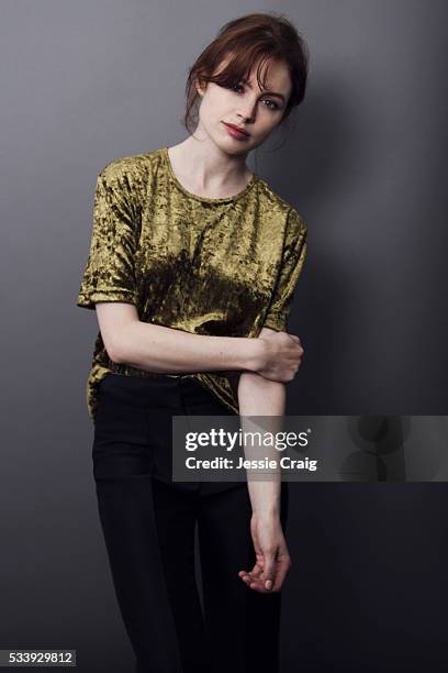 Actor Sarah Winter is photographed for The Picture Journal on April 21, 2016 in London, England.