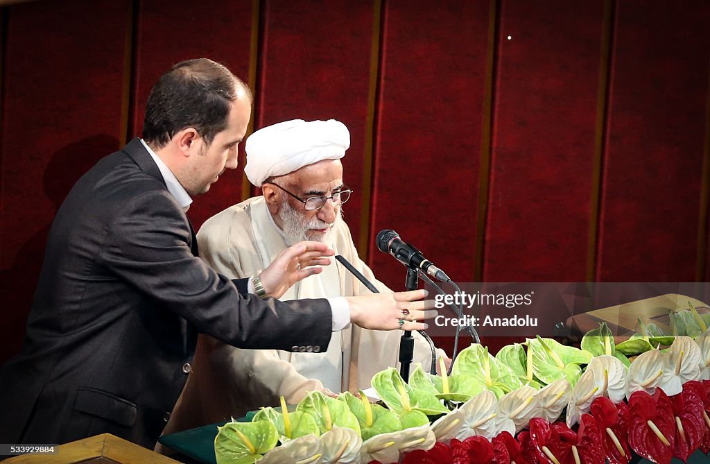 Iranian Chairman of the Assembly of Experts Ayatollah Ahmad Jannati
