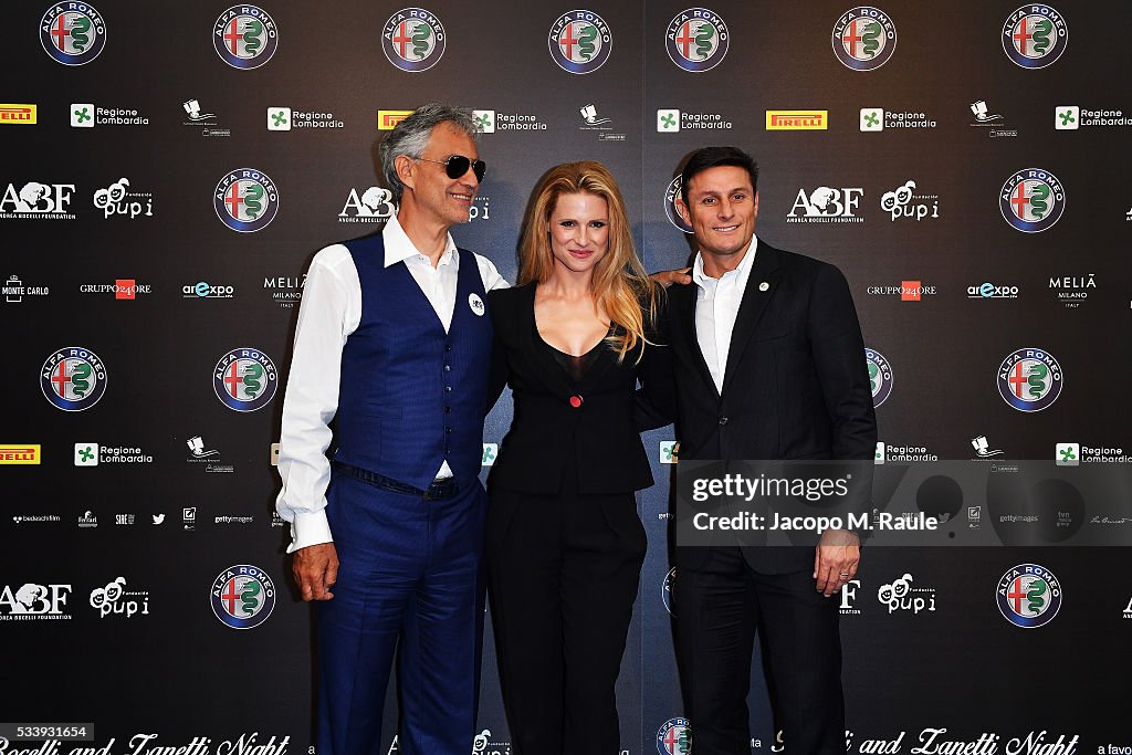 Bocelli And Zanetti Night Press Conference