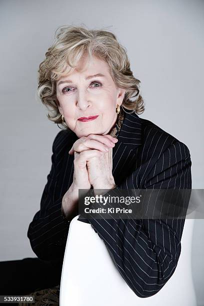 Actor Patricia Hodge is photographed for the Times on March 23, 2016 in London, England.