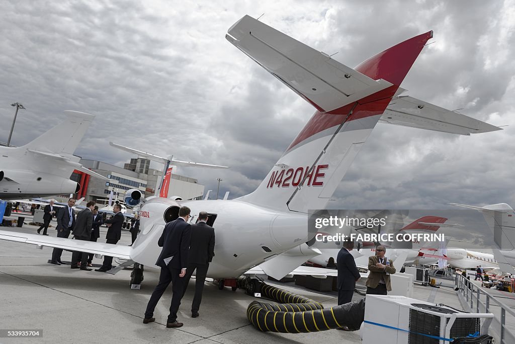 SWITZERLAND-AVIATION-BUSINESS-SHOW