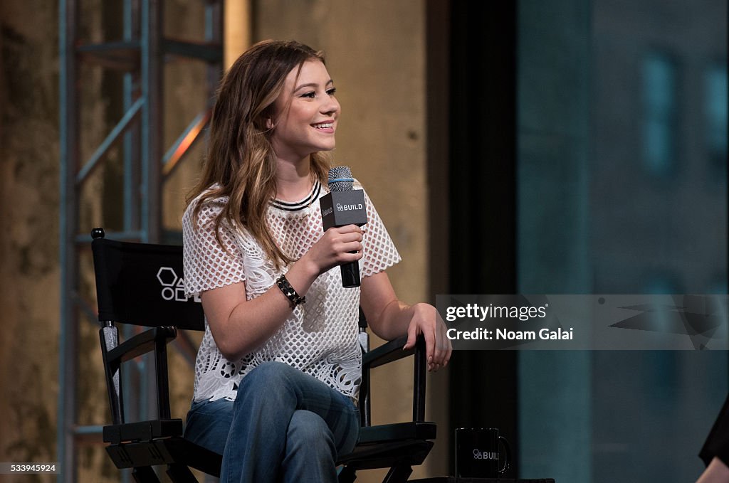 AOL Build Presents: G Hannelius Discussing Her Role In "Roots"