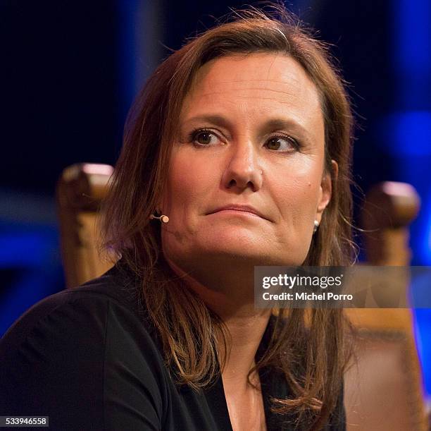 Booking.com Gillian Tans attends the kick-off of Startup Fest Europe on May 24, 2016 in Amsterdam, The Netherlands. The event facilitates...