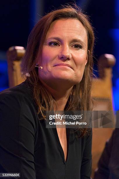 Booking.com CEO Gillian Tans attends the kick-off of Startup Fest Europe on May 24, 2016 in Amsterdam, The Netherlands. The event facilitates...