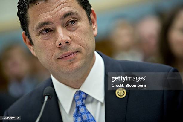 Representative Jason Chaffetz, a Republican from Utah and chairman of the House Oversight and Government Reform Committee, listens during a House...