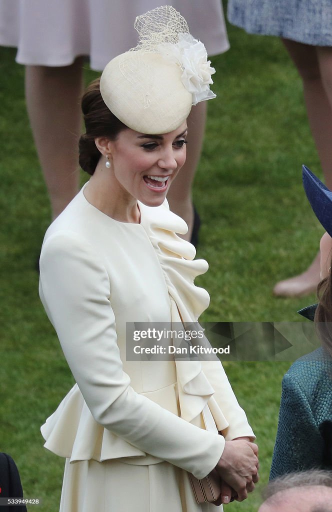 Elevated View Of The Queen's Garden Party