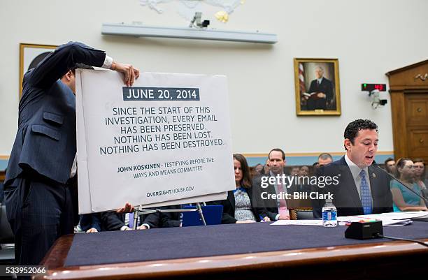 Rep. Jason Chaffetz, R-Utah, left, and Rep. Ron DeSantis, R-Fla., testifies during the House Judiciary Committee hearing on "Examining the...