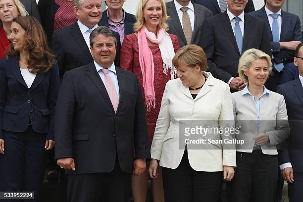 Members of the current German government, including German Chancellor Angela Merkel , and Vice Chancellor and Economy and Energy Minister Sigmar...