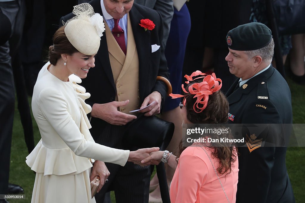 Elevated View Of The Queen's Garden Party