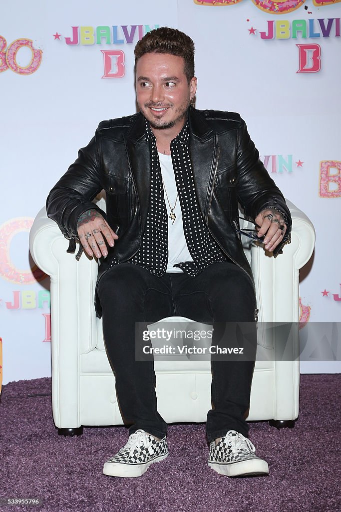 J Balvin Mexico City - Press Conference