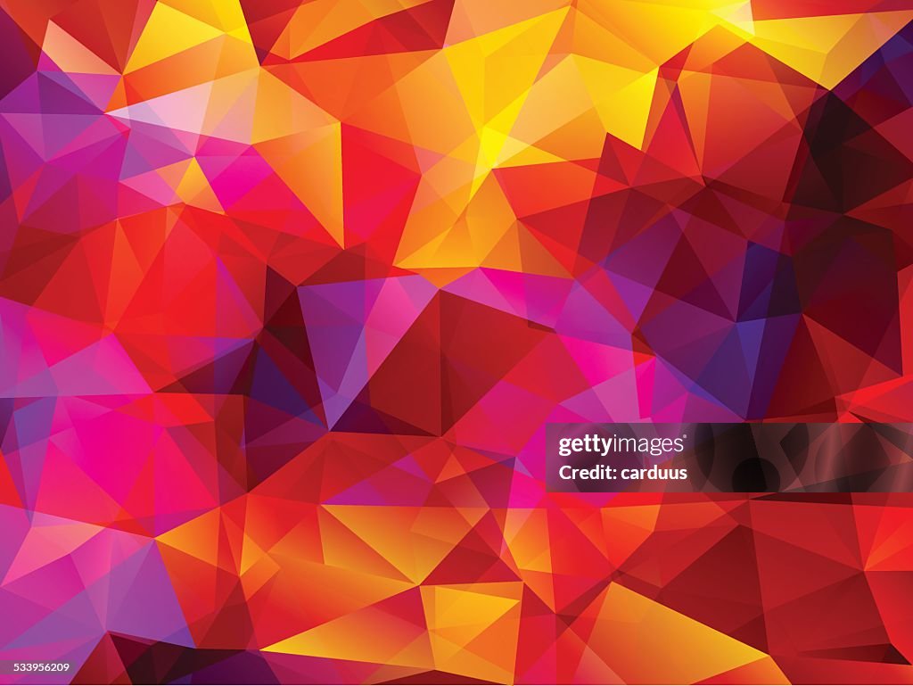 Abstract  polygonal  background