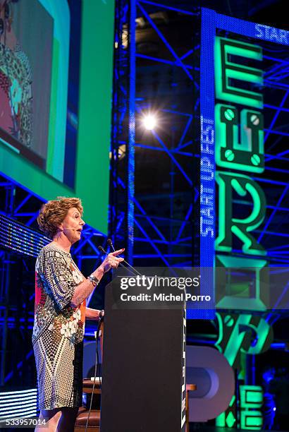 Neele Kroes attends the kick-off of Startup Fest Europe on May 24, 2016 in Amsterdam, The Netherlands. The event facilitates match-making between...